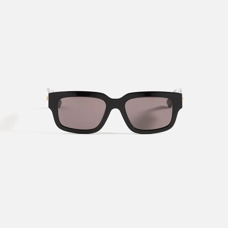 Bottega Veneta Rectangular Frames - Black sold by Kith