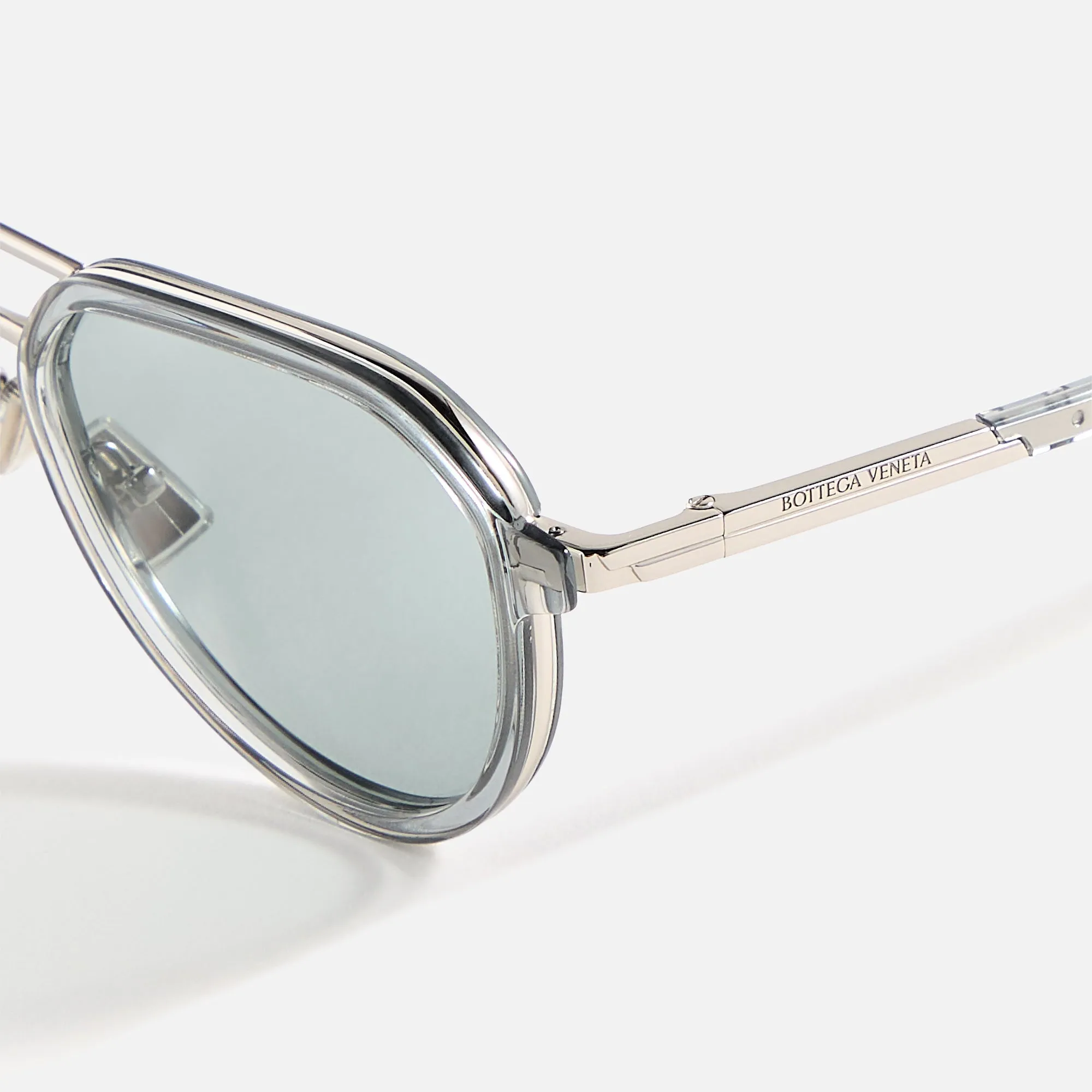 Bottega Veneta Aviator Frames - Denim Blue sold by Kith product image thumbnail 3