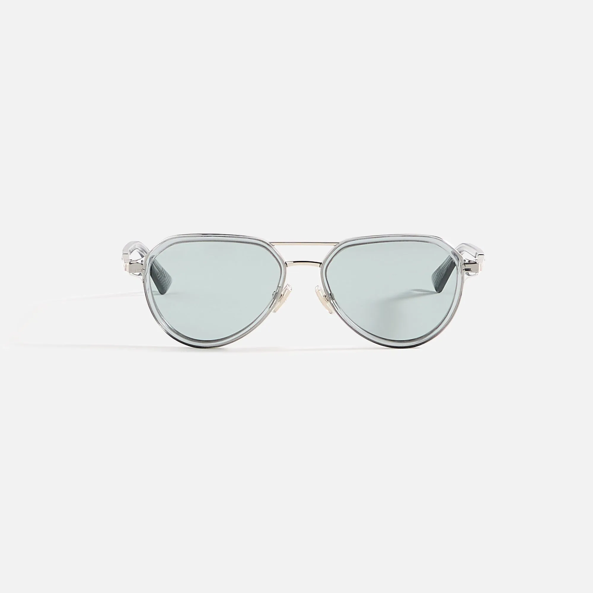 Bottega Veneta Aviator Frames - Denim Blue sold by Kith