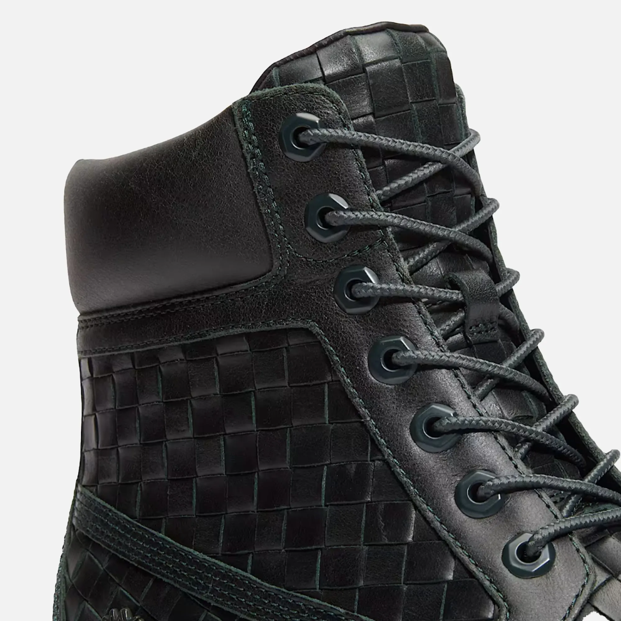 Timberland Woven 6-Inch Lace Up Full Grain Boot - Dark Green sold by Kith product image thumbnail 5