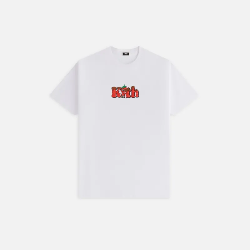 Kith Treats Strawberry Tee - White sold by Kith