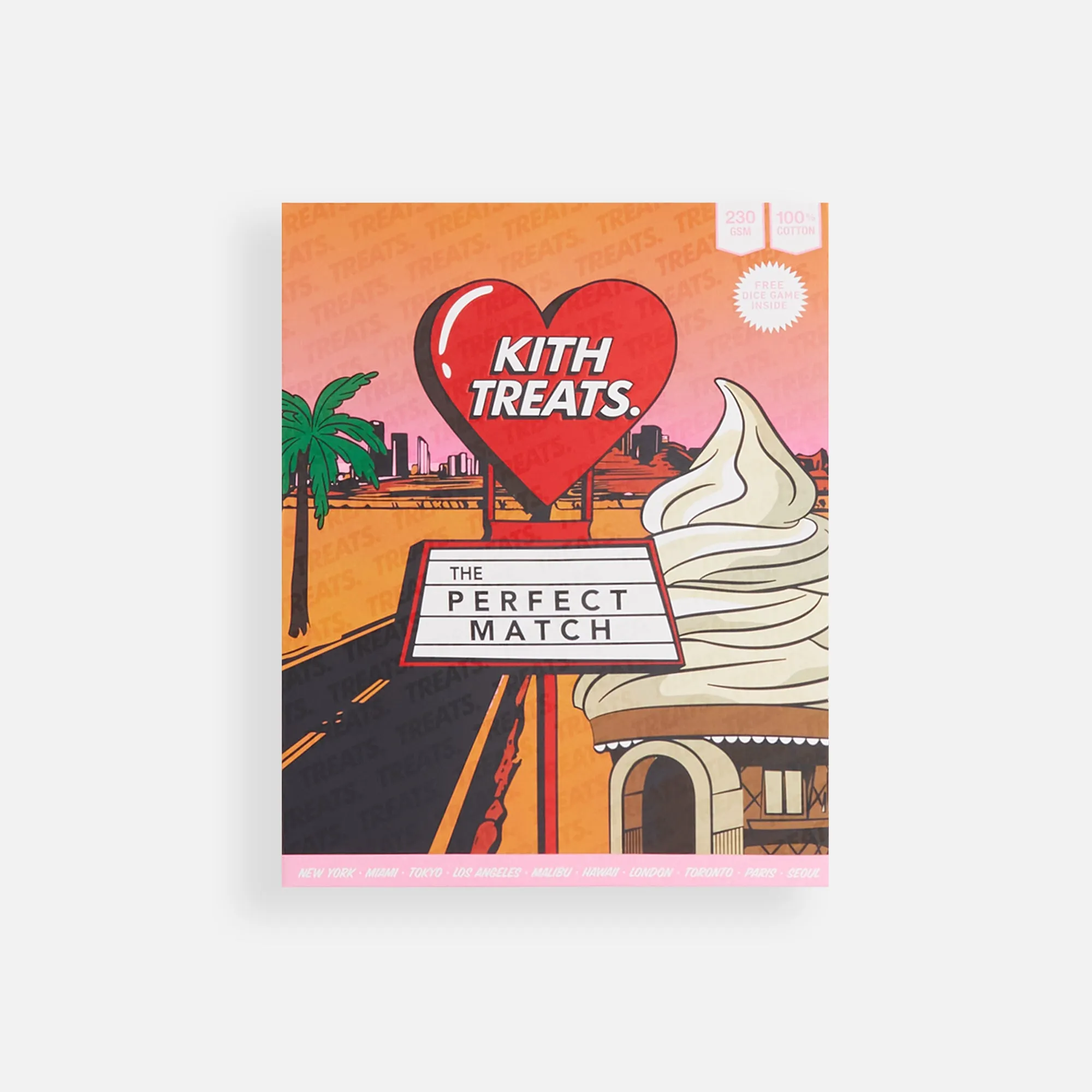 Kith Treats Perfect Match Vintage Tee - Black sold by Kith product image thumbnail 5