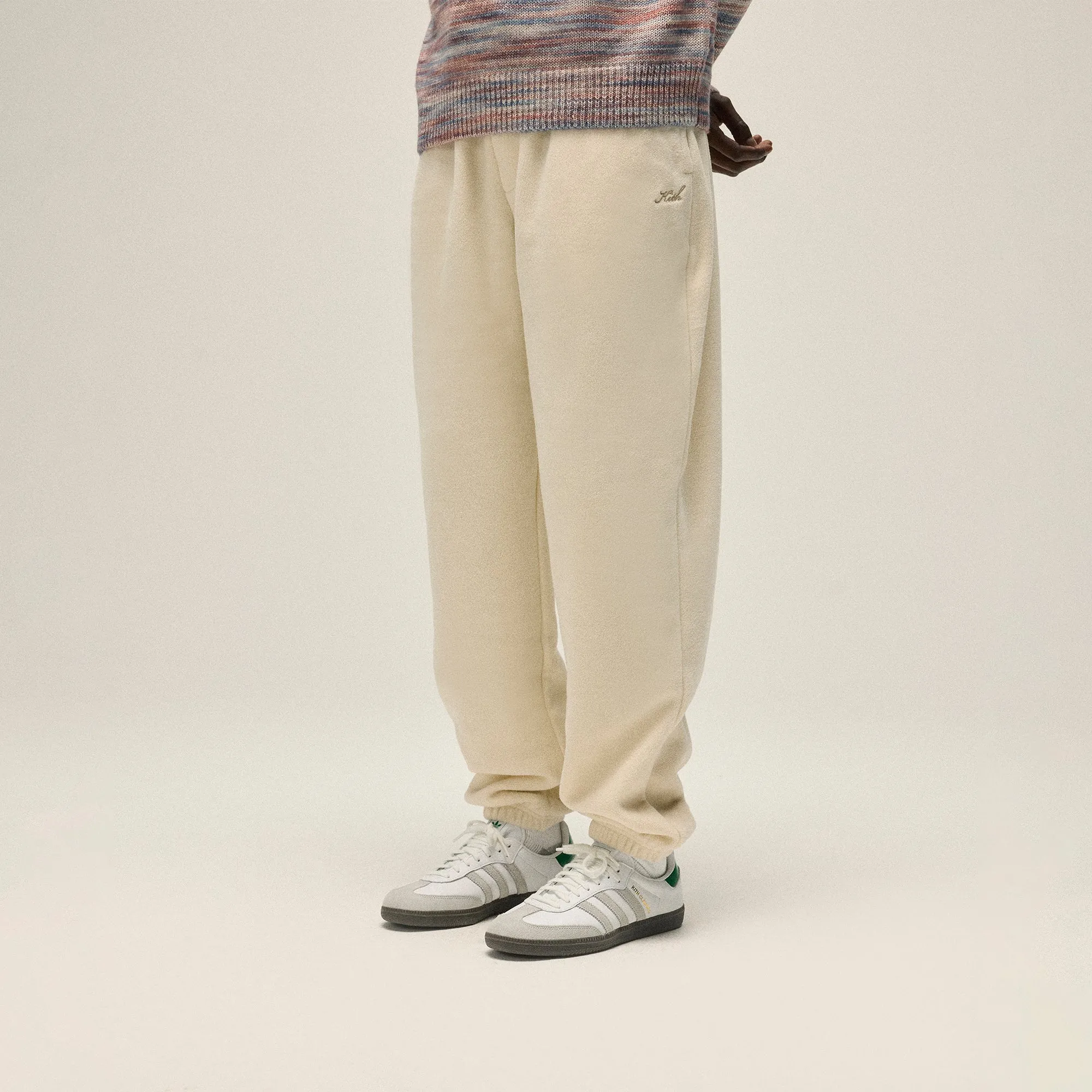 Kith Polar Fleece Emmons Sweatpant - Waffle sold by Kith product image thumbnail 3