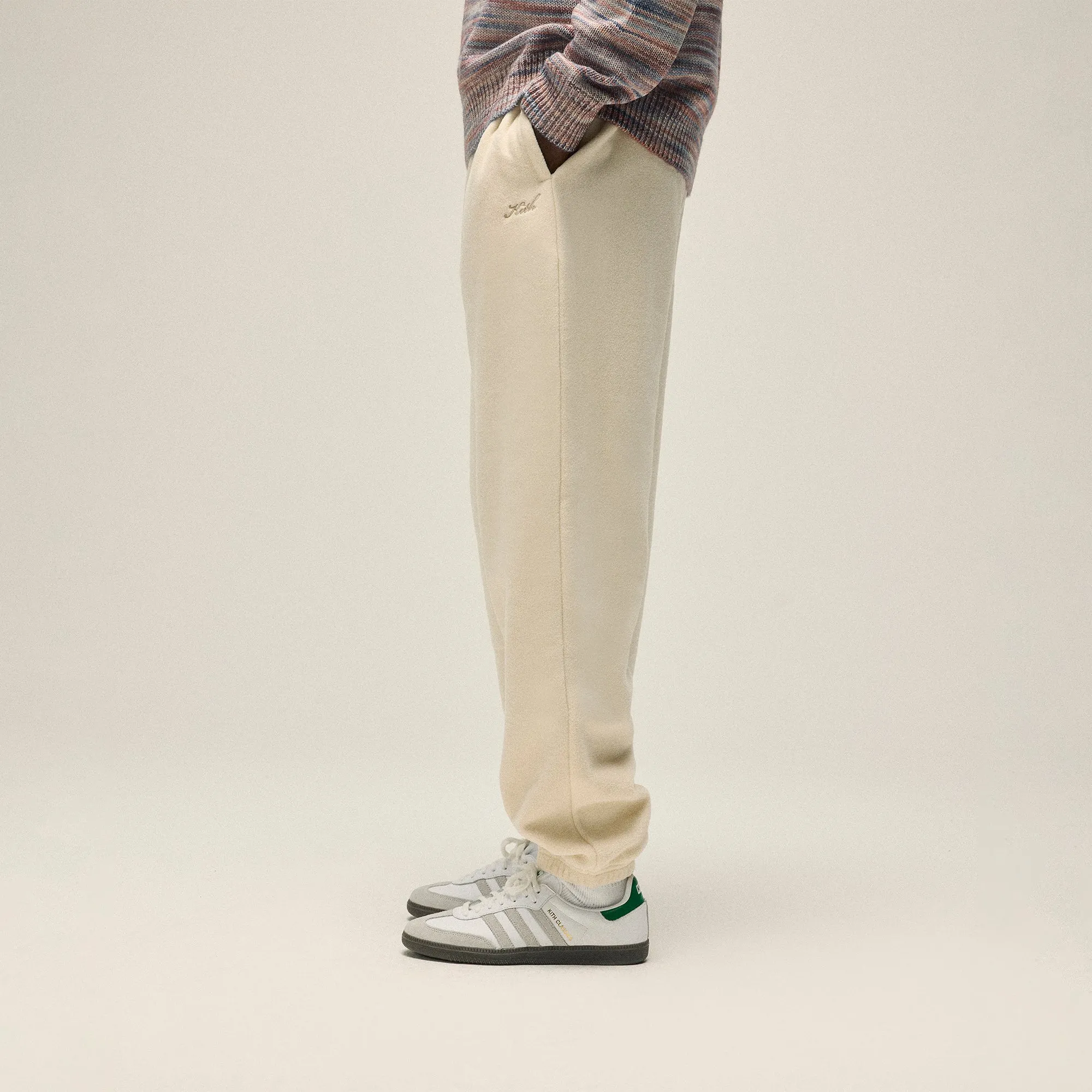 Kith Polar Fleece Emmons Sweatpant - Waffle sold by Kith product image thumbnail 4
