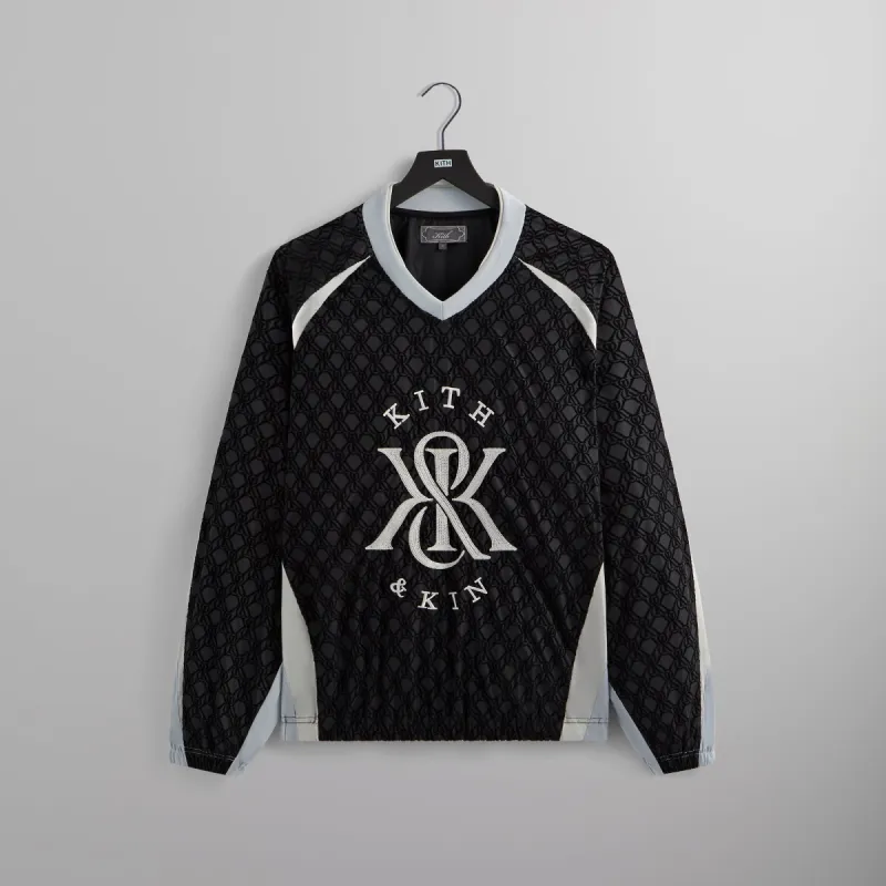 Kith Dayton Combo Pullover - Black sold by Kith