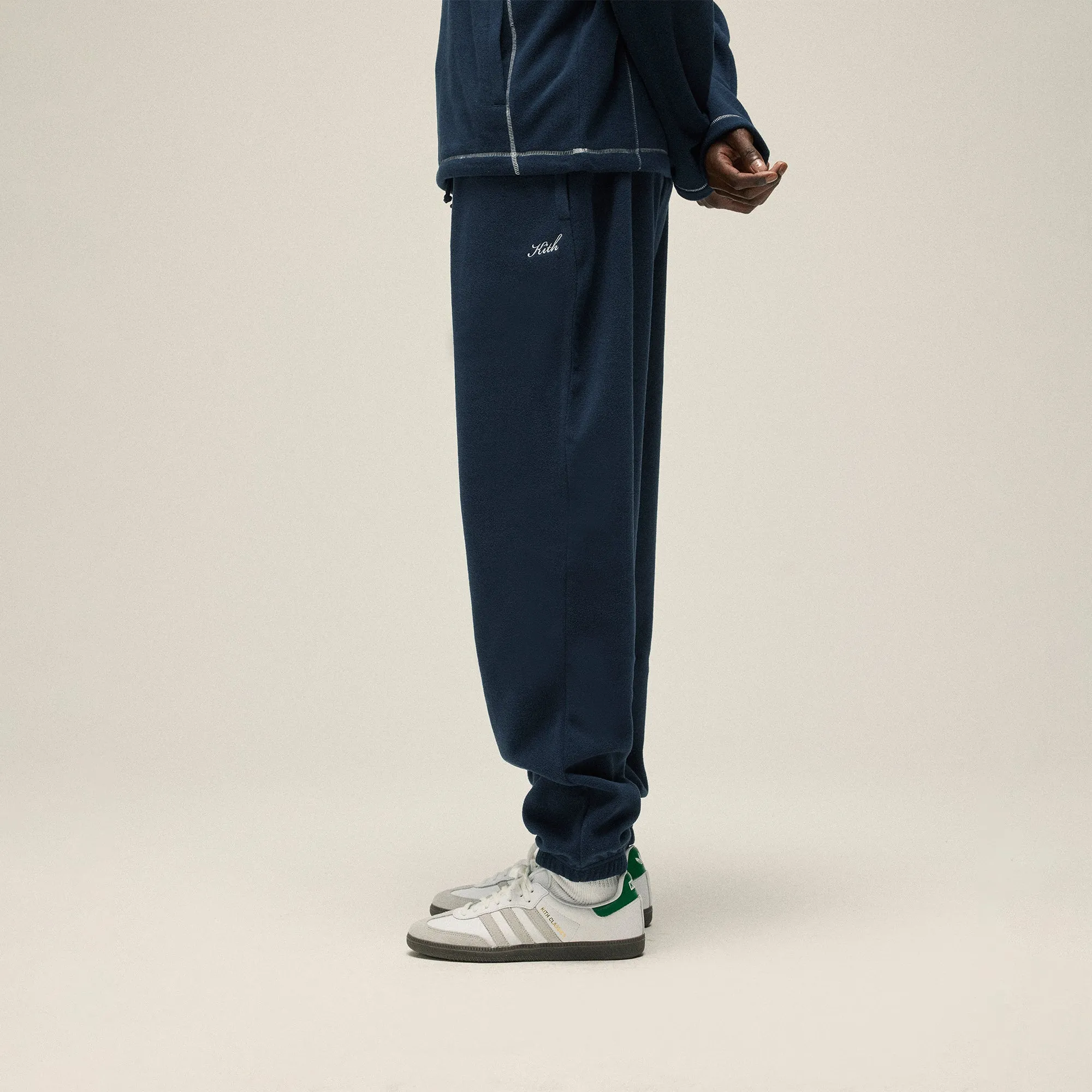Kith Polar Fleece Sweatpant - Nocturnal sold by Kith product image thumbnail 3