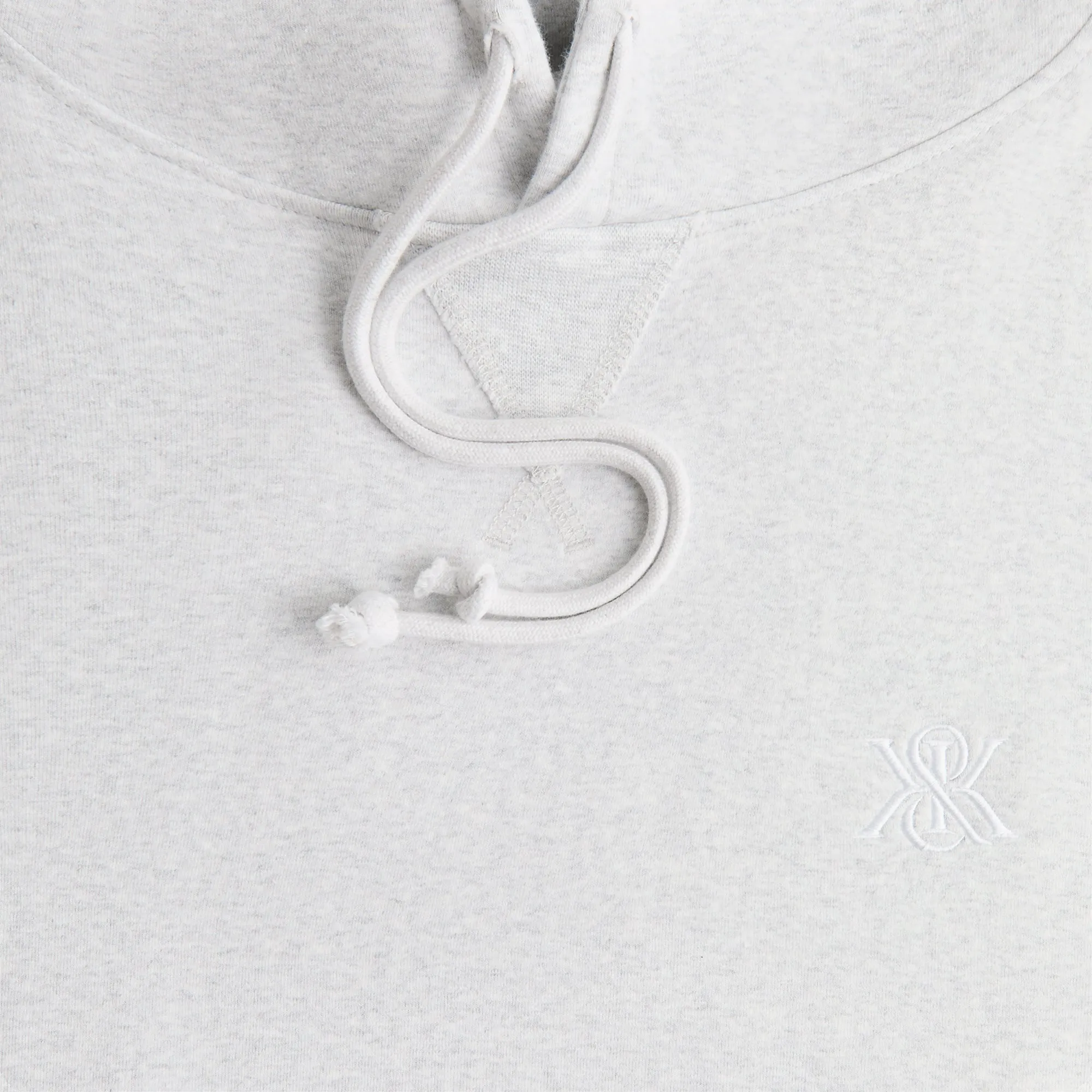 Kith Compact Knit Williams III Hoodie - Light Heather Grey sold by Kith product image thumbnail 4