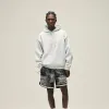 Kith Compact Knit Williams III Hoodie - Light Heather Grey sold by Kith