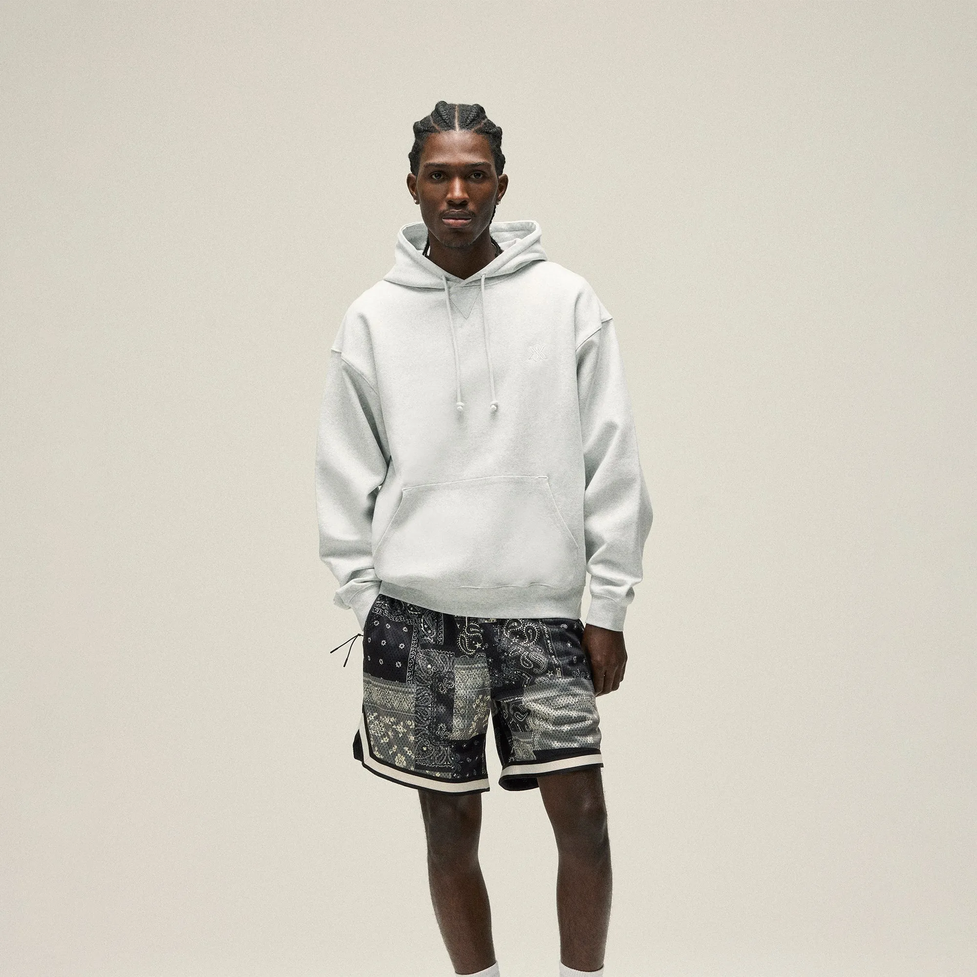 Kith Compact Knit Williams III Hoodie - Light Heather Grey sold by Kith product image thumbnail 2