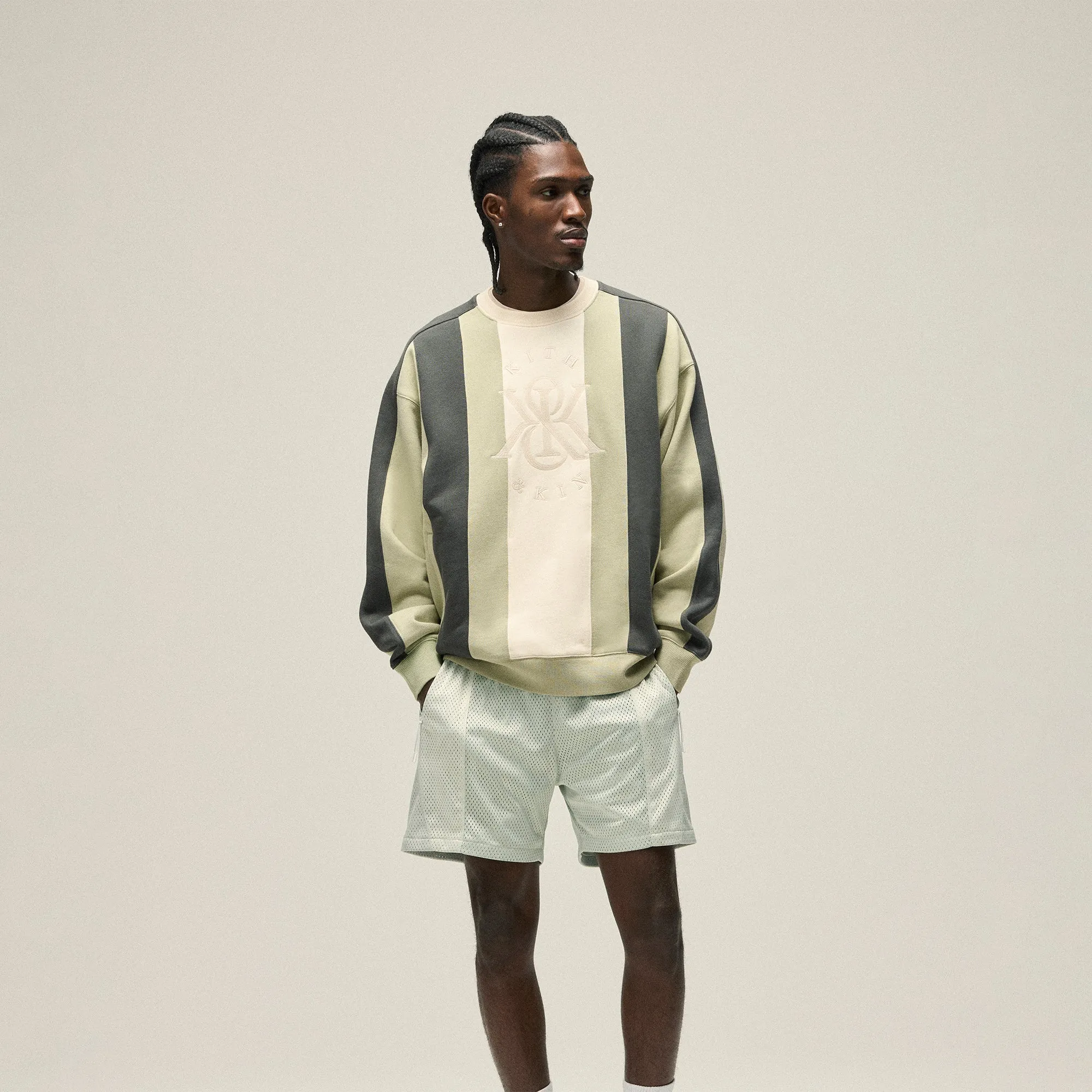 Kith Nelson Panelled Crewneck - Region sold by Kith product image thumbnail 2