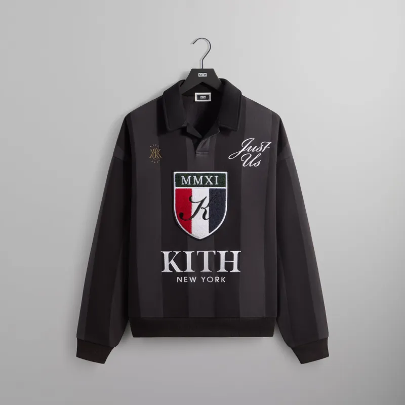 Kith Nelson Collared Pullover - Nightfall sold by Kith