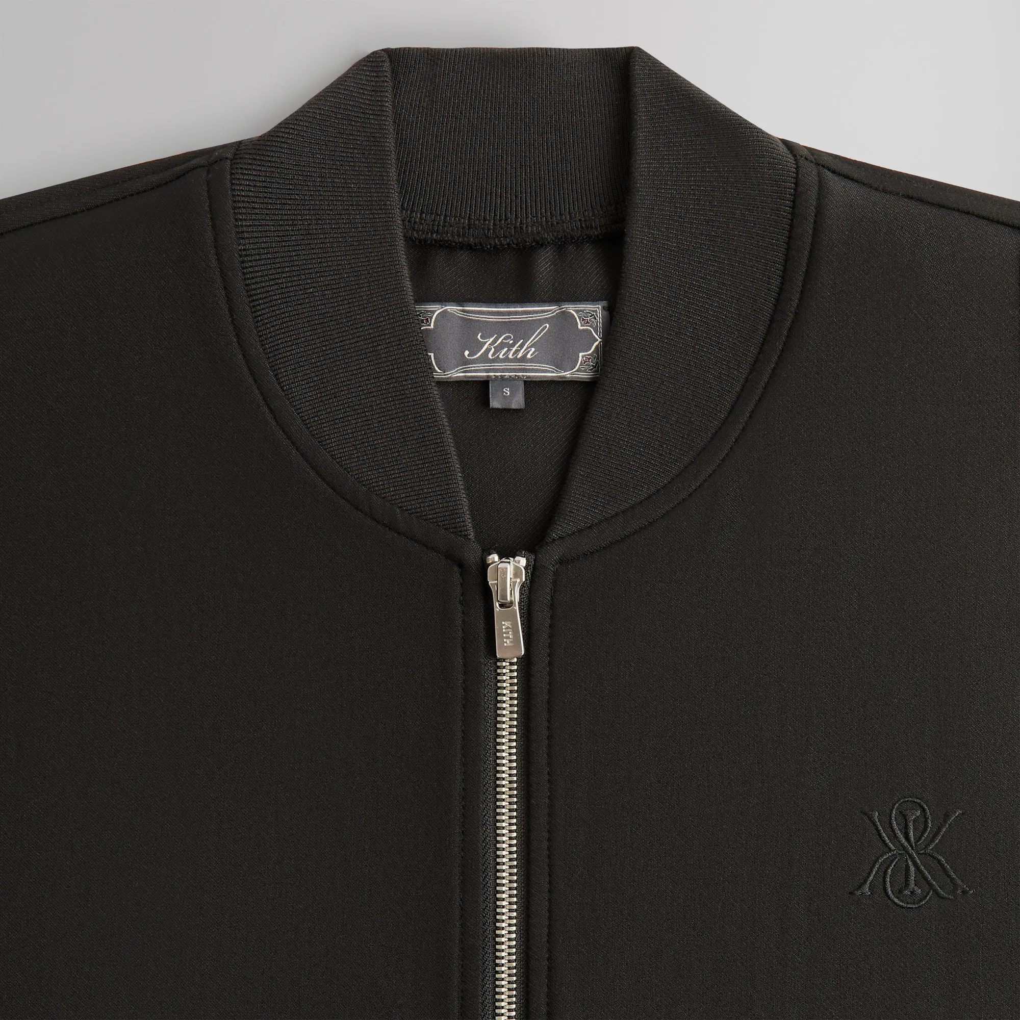 Kith Double Weave Avery Bomber Jacket - Black sold by Kith product image thumbnail 5