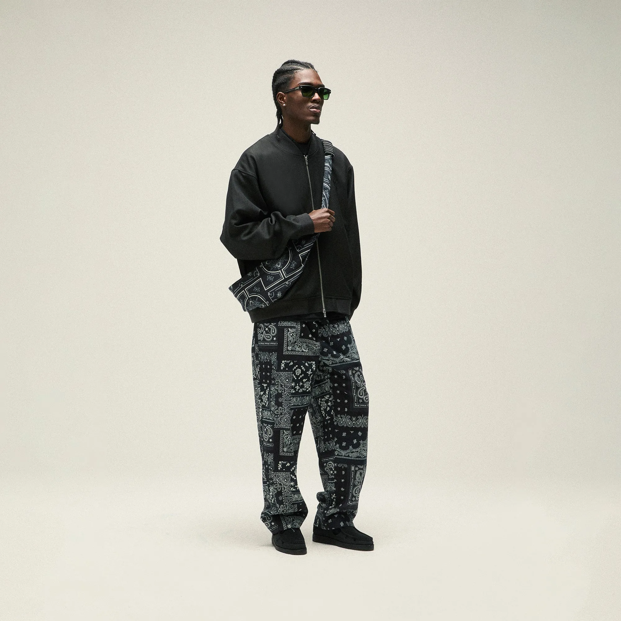 Kith Double Weave Avery Bomber Jacket - Black sold by Kith product image thumbnail 2