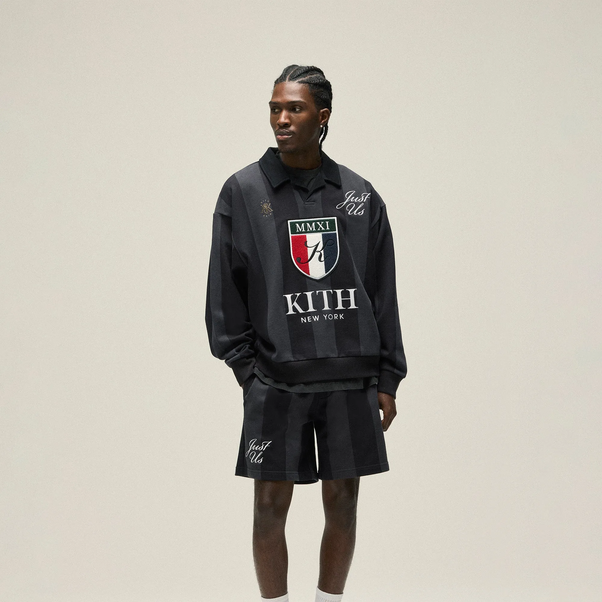 Kith Fleece Curtis Short - Nightfall sold by Kith product image thumbnail 2