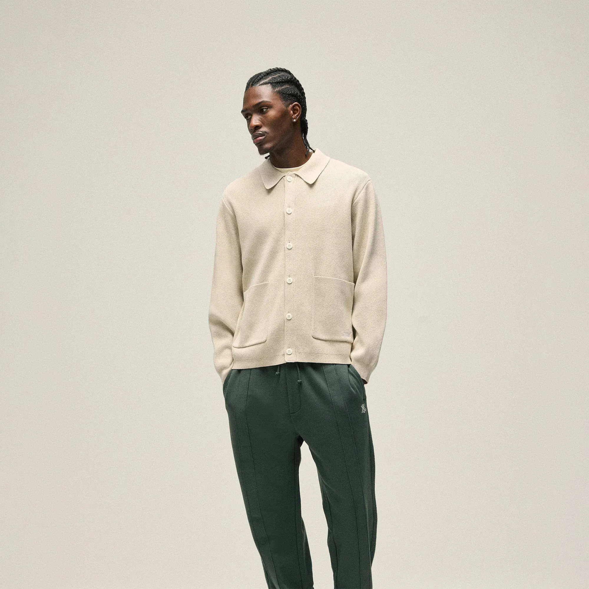 Kith Marled Knit Hastings Cardigan - Theory sold by Kith product image thumbnail 2