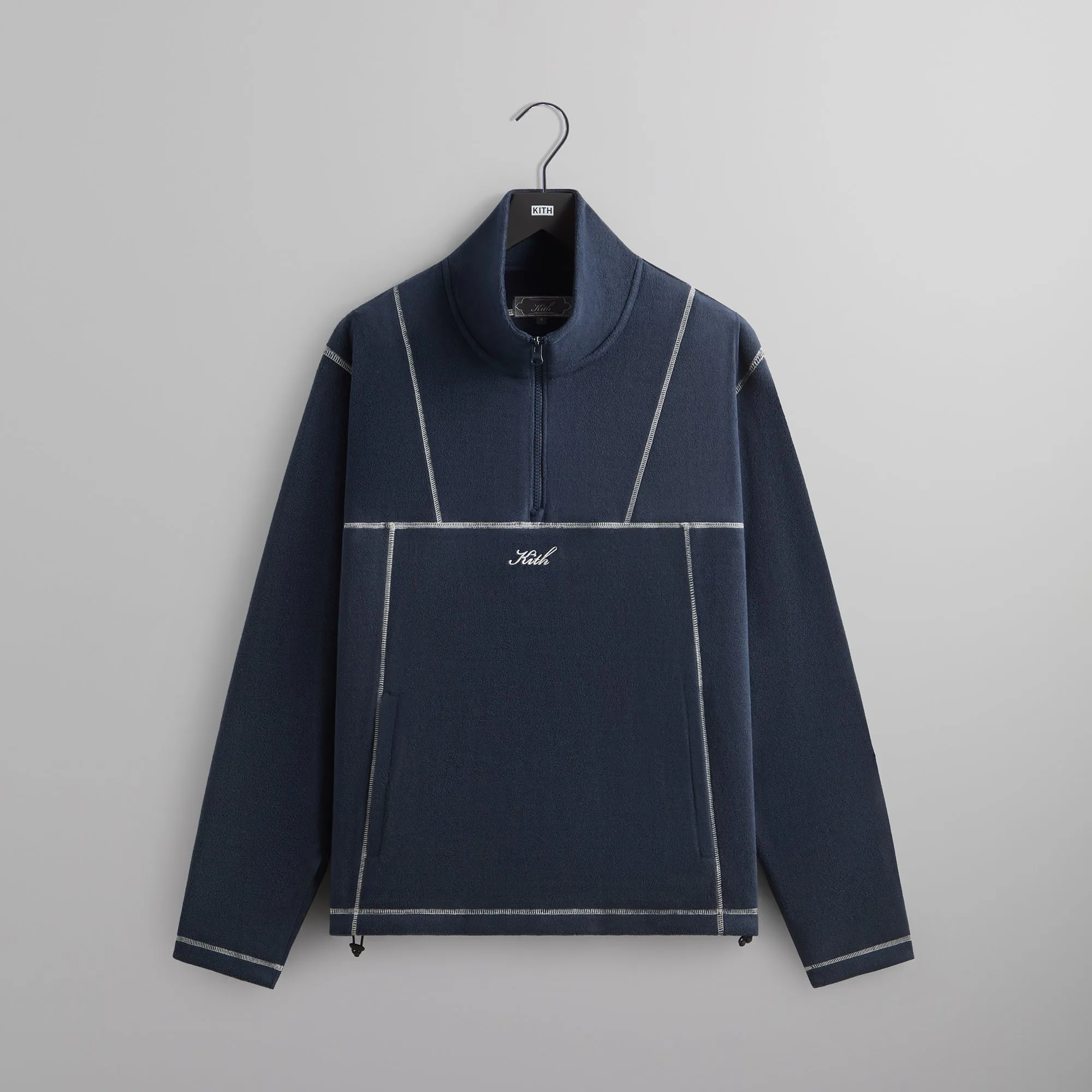 Kith Coleman II Quarter Zip - Nocturnal sold by Kith