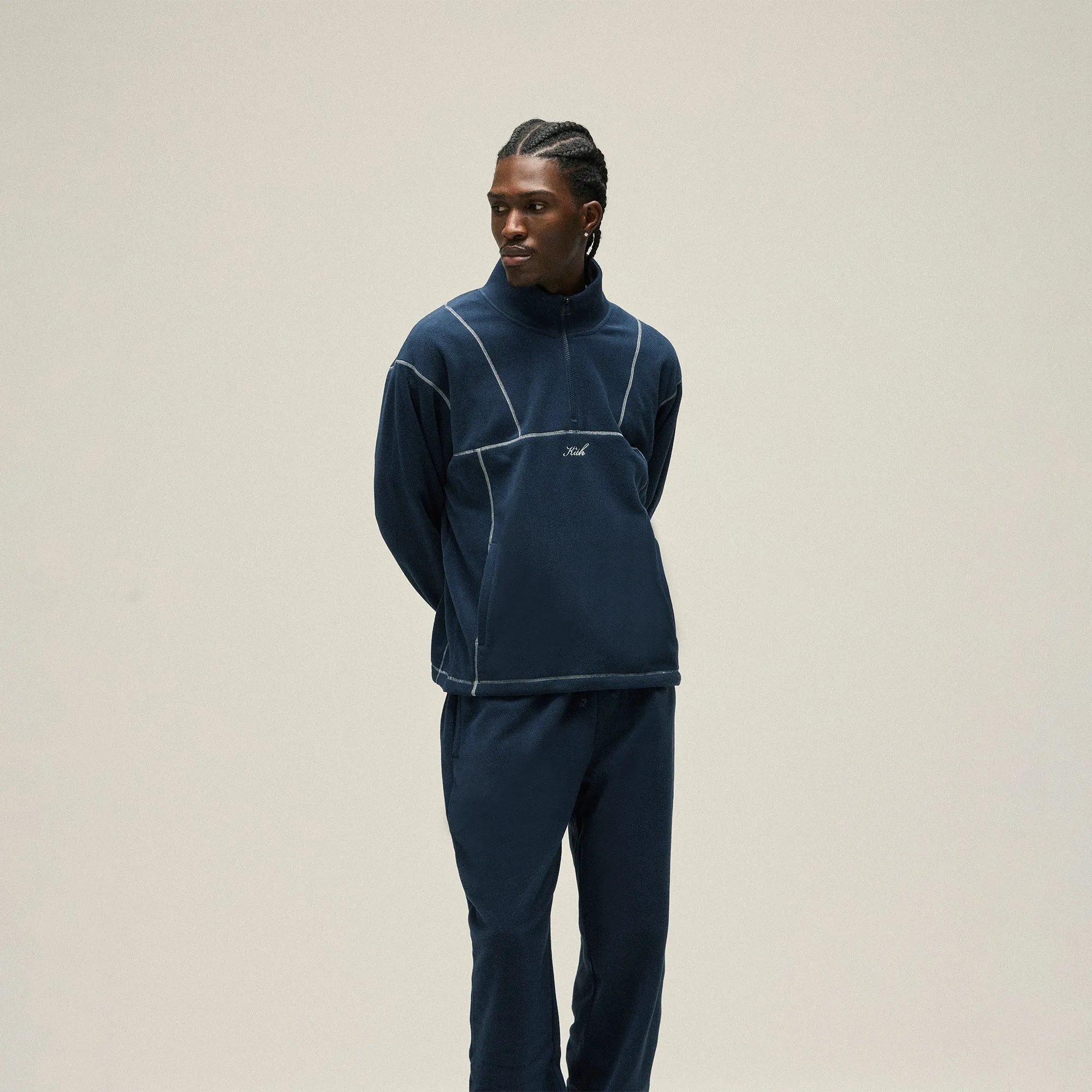 Kith Coleman II Quarter Zip - Nocturnal sold by Kith product image thumbnail 2