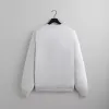 Kith Compact Knit Nelson Crewneck - Light Heather Grey sold by Kith