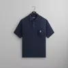 Kith Ethan Pique Polo - Nocturnal sold by Kith