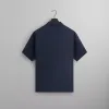 Kith Ethan Pique Polo - Nocturnal sold by Kith