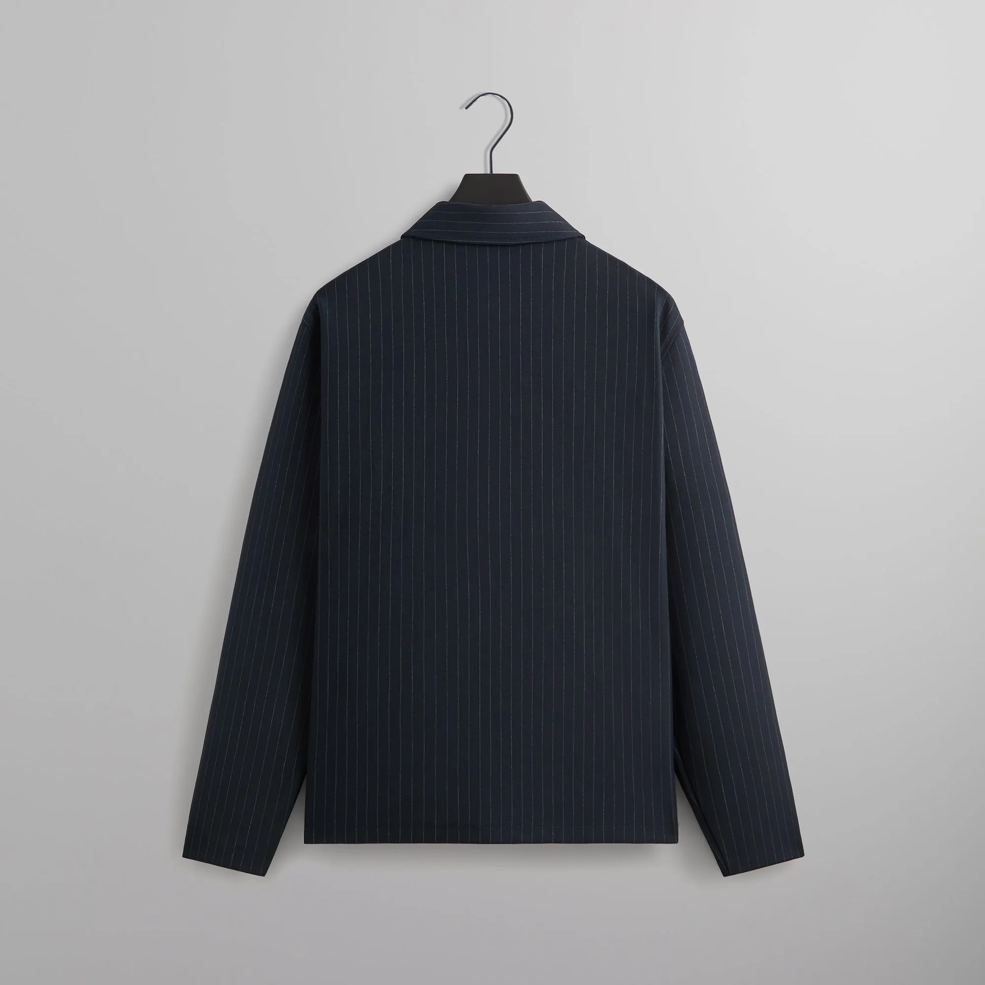 Kith Double Weave Full Zip Coaches Jacket - Nocturnal sold by Kith product image thumbnail 4