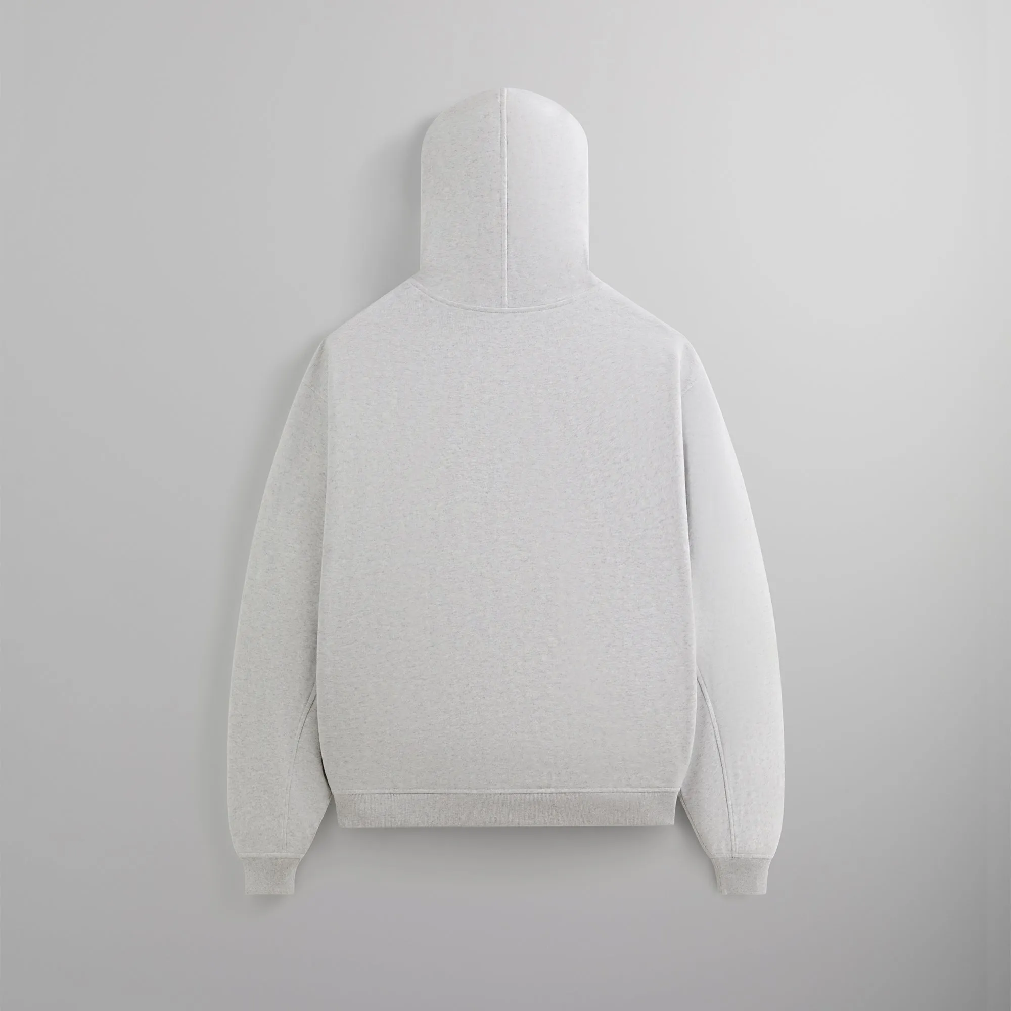 Kith Fleece Avery Hooded Bomber Jacket - Light Heather Grey sold by Kith product image thumbnail 3