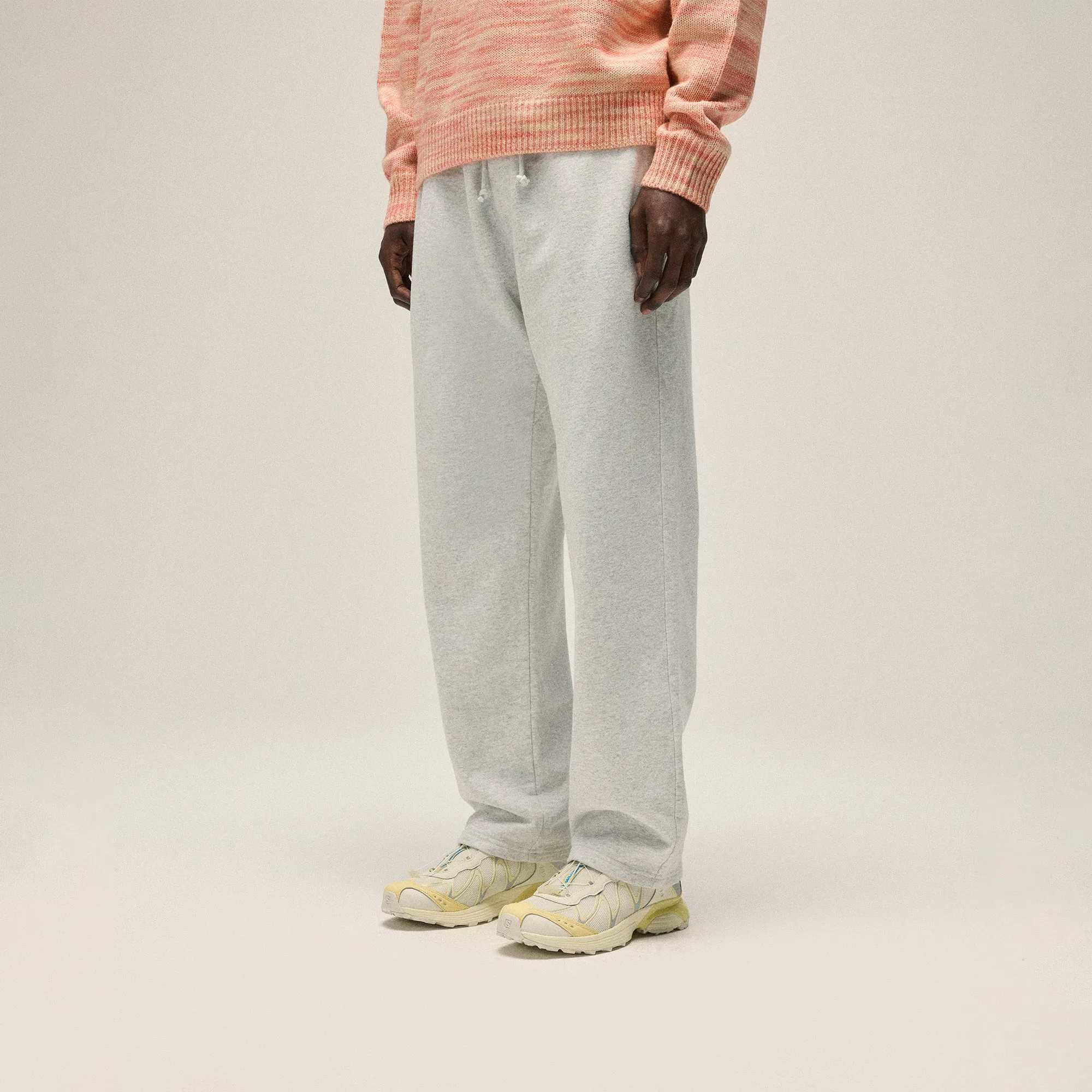 Kith Fleece Bryson Sweatpant - Light Heather Grey sold by Kith product image thumbnail 3