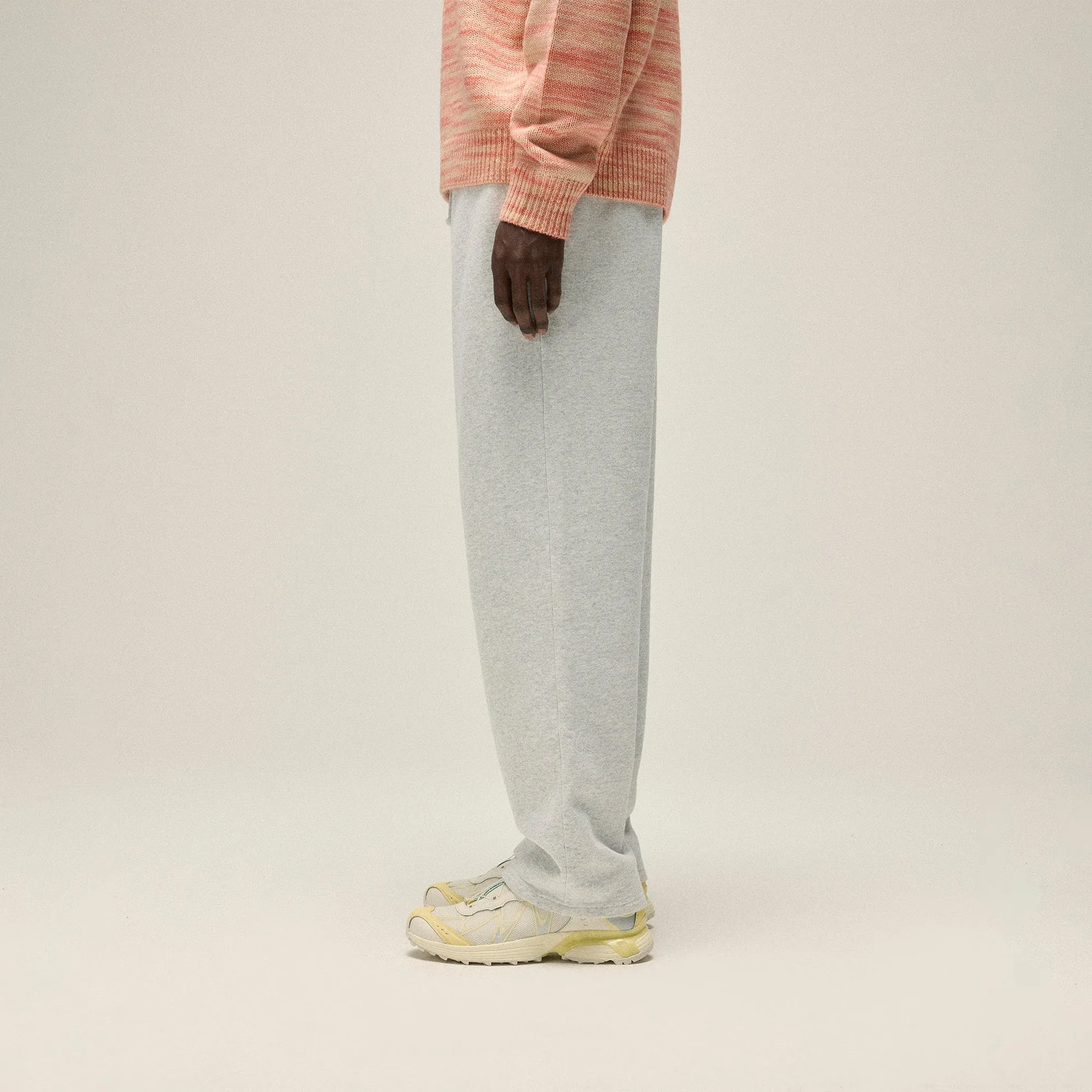 Kith Fleece Bryson Sweatpant - Light Heather Grey sold by Kith product image thumbnail 4