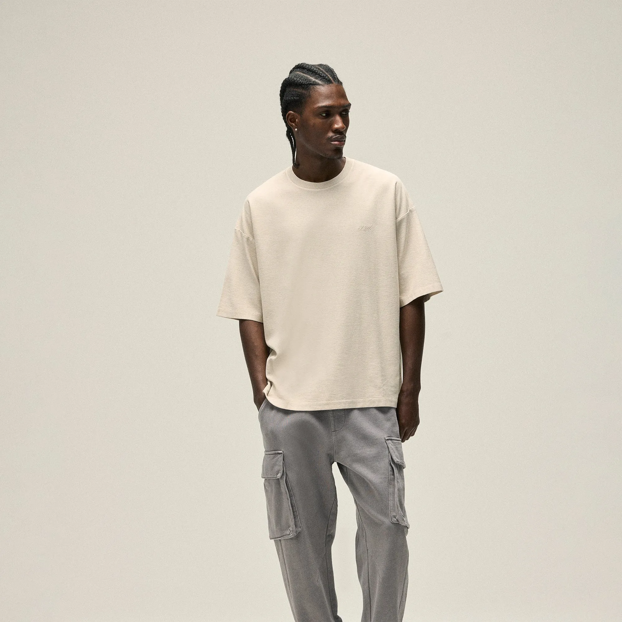 Kith Fleece Eldridge Cargo Sweatpant - Argon sold by Kith product image thumbnail 2