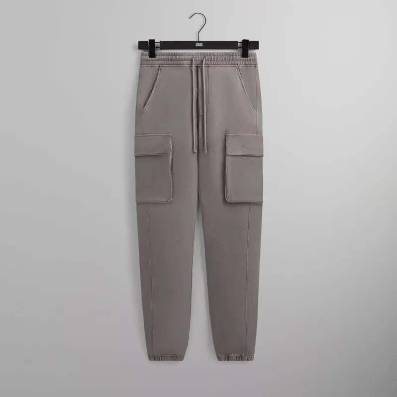 Kith Fleece Eldridge Cargo Sweatpant - Argon sold by Kith