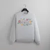 Kith Floral Script Nelson Crewneck - Light Heather Grey sold by Kith