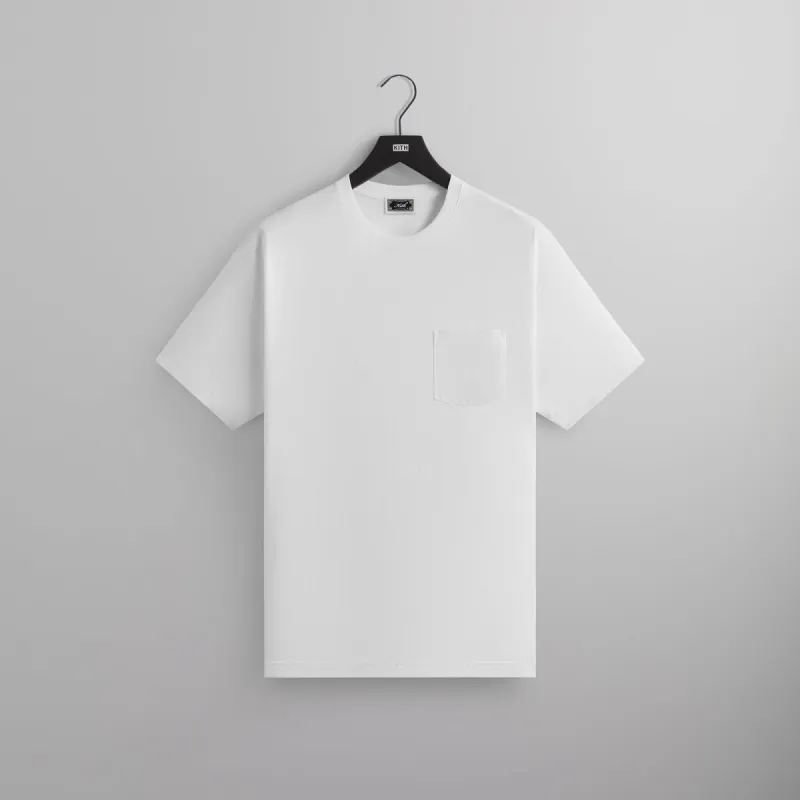 Kith Short Sleeve Quinn Tee - White sold by Kith