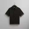 Kith Double Weave Woodpoint Shirt - Black sold by Kith