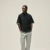 Kith Double Weave Woodpoint Shirt - Black sold by Kith