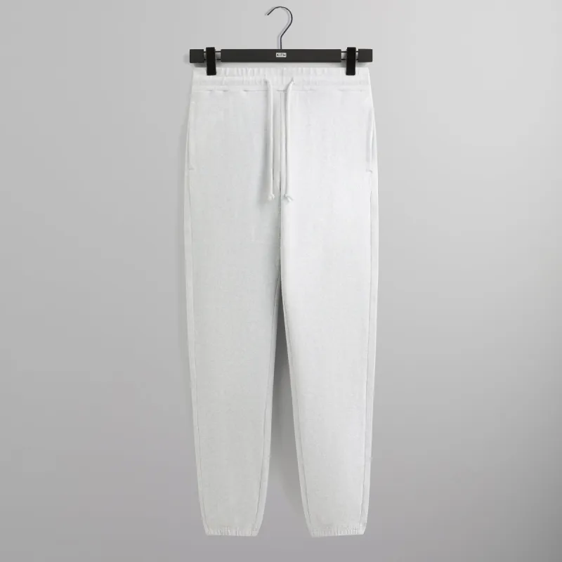 Kith Compact Knit Williams I Sweatpant - Light Heather Grey sold by Kith