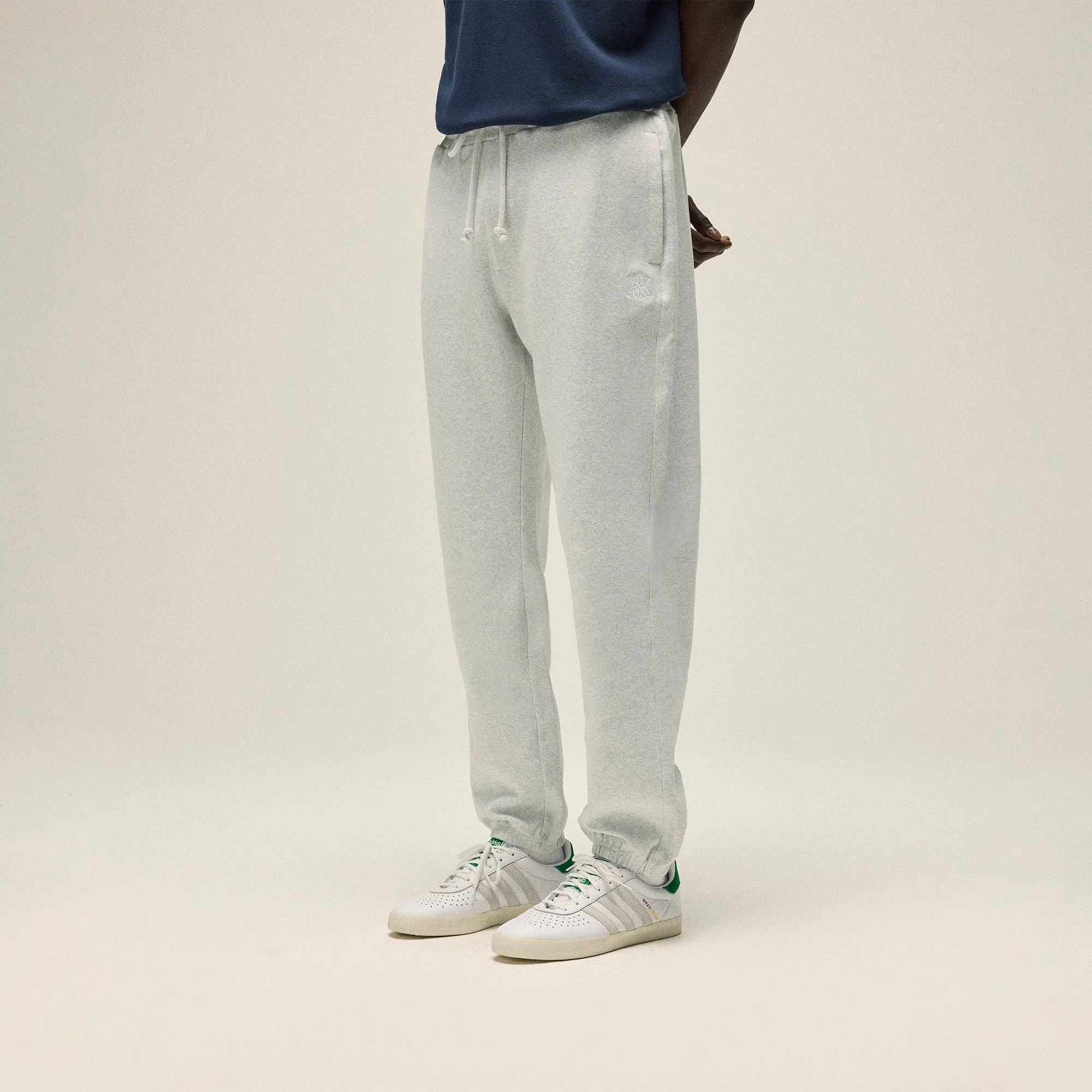 Kith Compact Knit Williams I Sweatpant - Light Heather Grey sold by Kith product image thumbnail 3