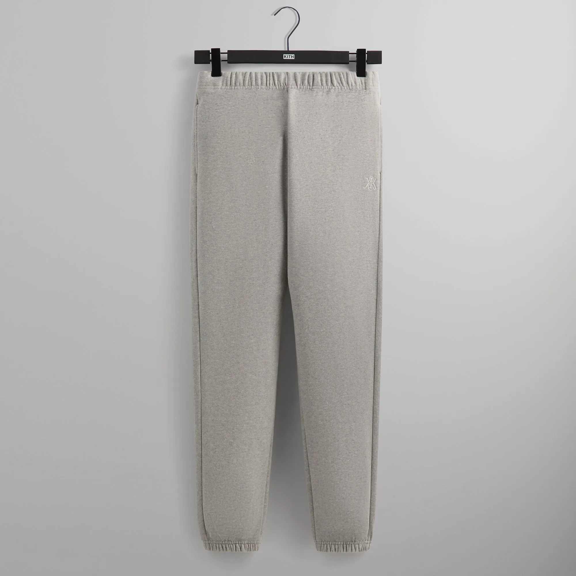 Kith Suede Fleece Nelson Sweatpant - Medium Heather Grey sold by Kith