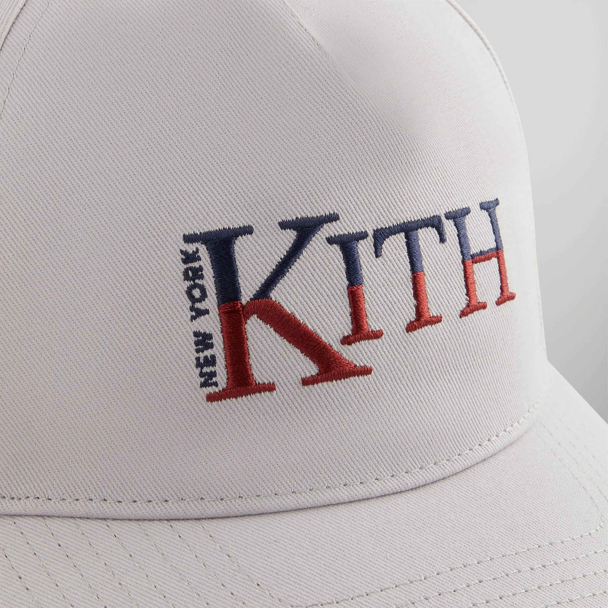 Kith Washed Twill Bay Low Pinch Crown Cap - Atom sold by Kith product image thumbnail 5