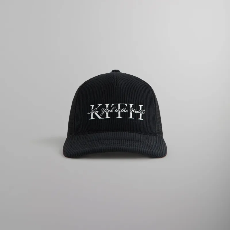 Kith for '47 Fitted Trucker Hat - Black sold by Kith