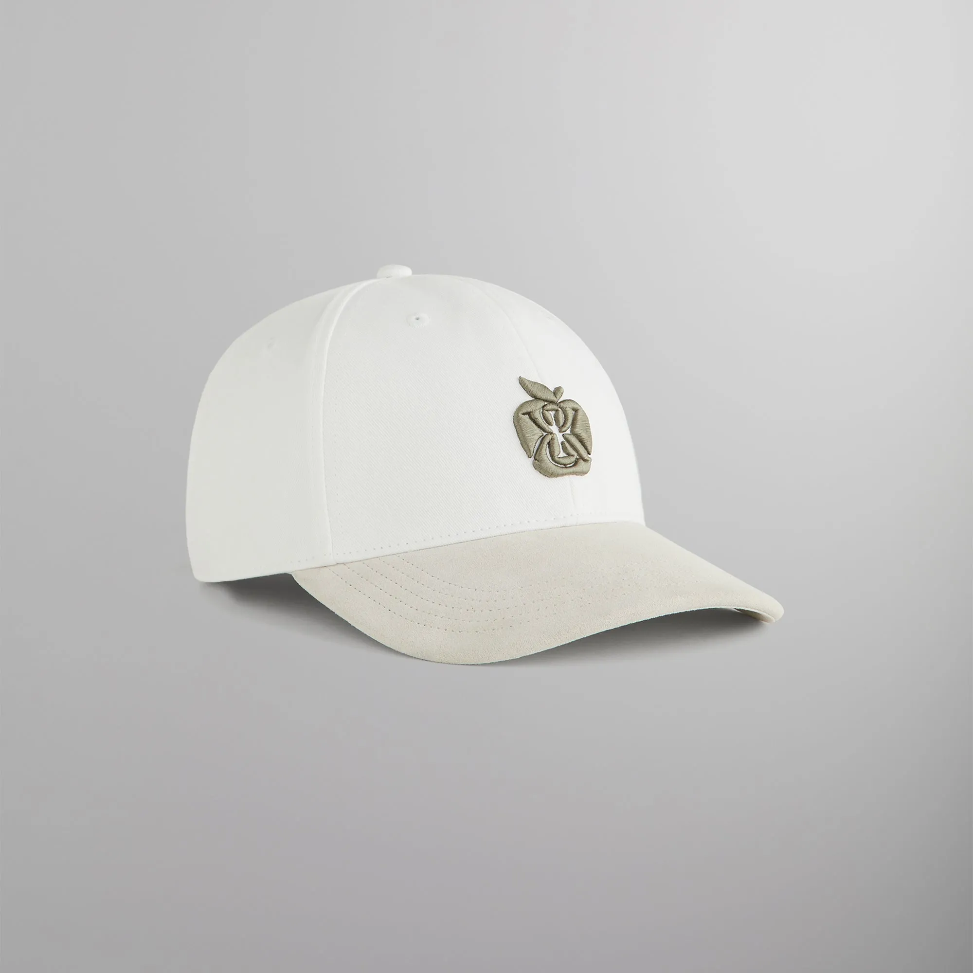 Kith Two-Tone Suede Brim Aaron Classic Cap - White sold by Kith product image thumbnail 5
