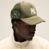 Kith & '47 for the New York Yankees Corduroy Trucker Hat - Tinge sold by Kith