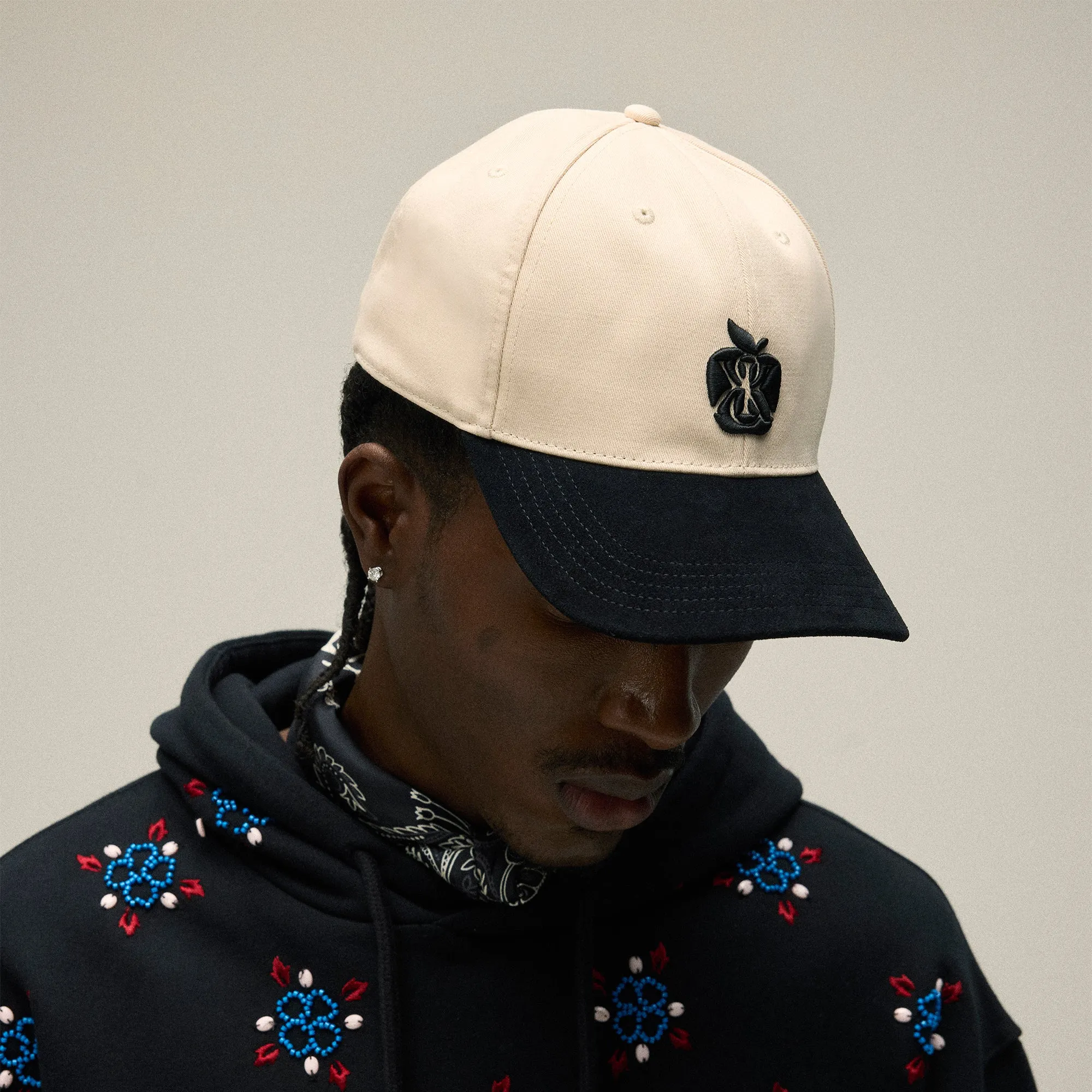 Kith Two-Tone Suede Brim Aaron Classic Cap - Black sold by Kith product image thumbnail 2