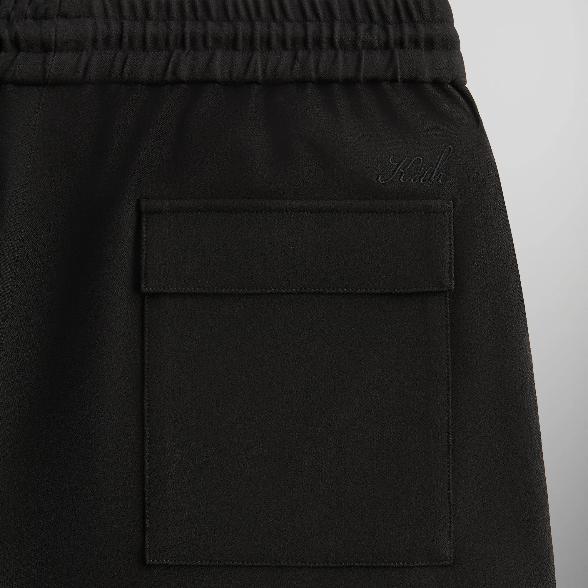 Kith Double Weave Elmhurst Pant - Black sold by Kith product image thumbnail 4