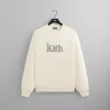 Kith Serif Nelson Crewneck - Sandrift sold by Kith
