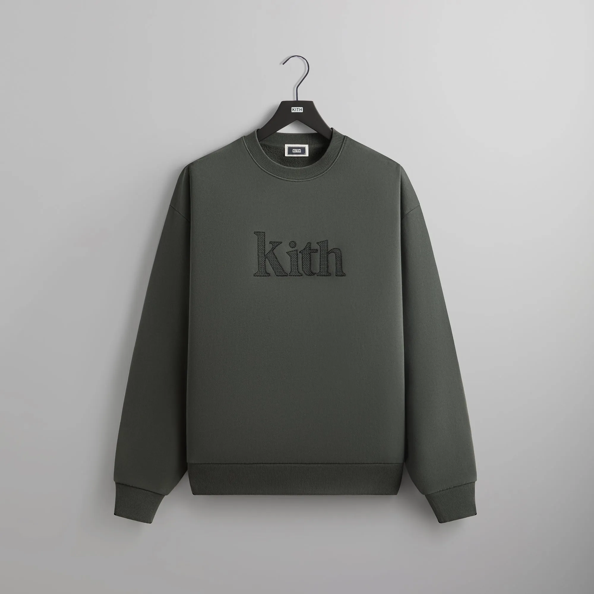 Kith Serif Nelson Crewneck - Machine sold by Kith
