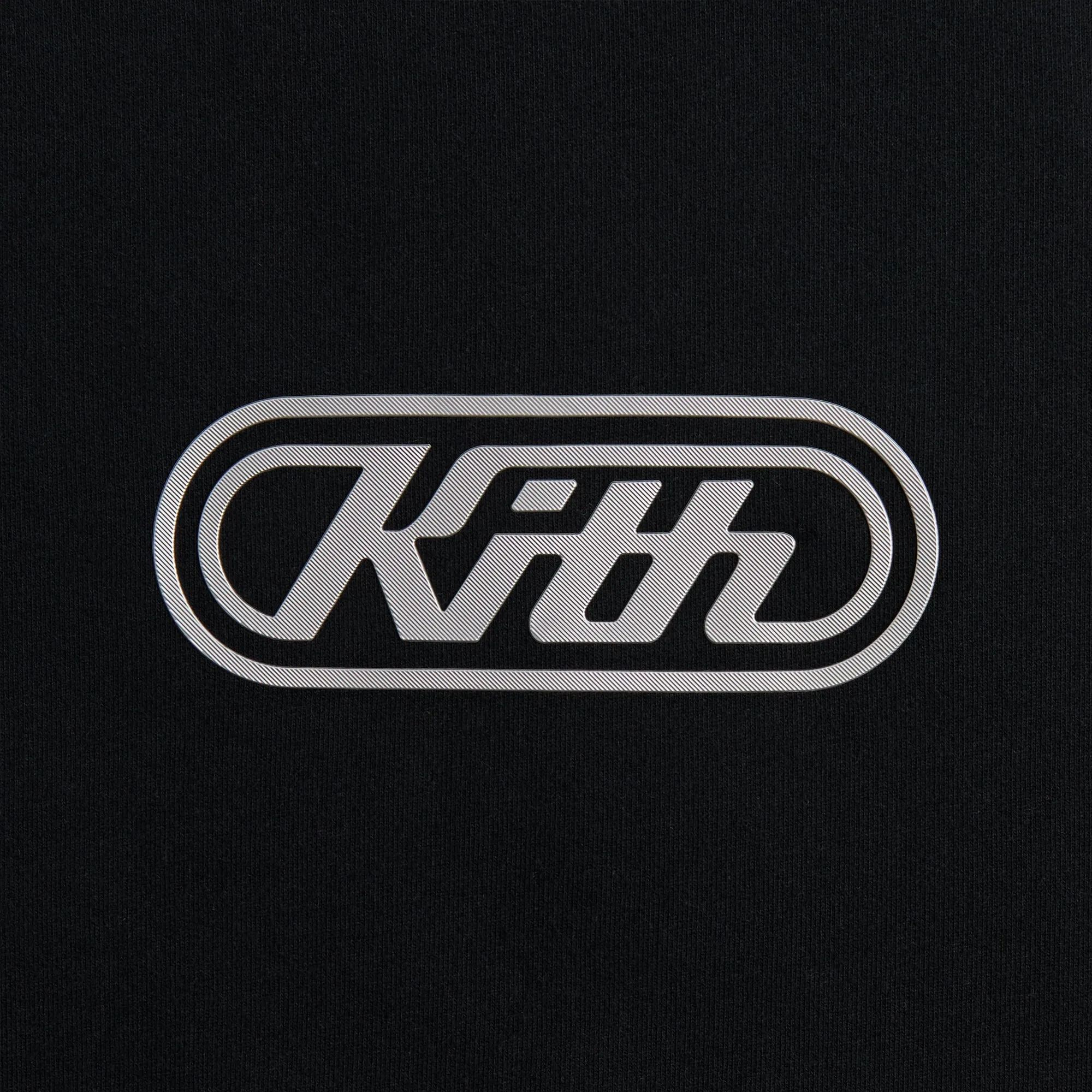 Kith Vortex Logo Nelson Crewneck - Black sold by Kith product image thumbnail 4