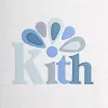 Kith Serif Applique Nelson Crewneck - Light Heather Grey sold by Kith