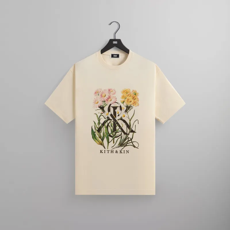 Kith K&K Daisy Vintage Tee - Sandrift sold by Kith