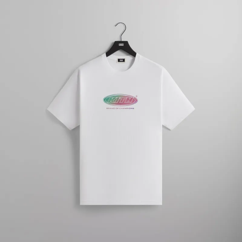 Kith Ombre Circuit Tee - Mykonos made by Kith