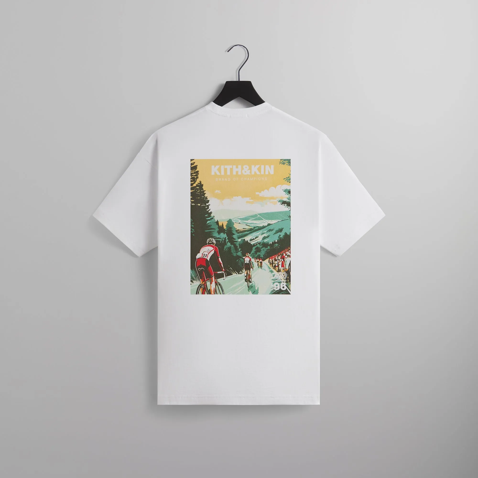 Kith Cycling Poster Tee - White sold by Kith product image thumbnail 4